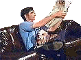Image of capwithbootandpaper.gif